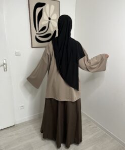 Alternative view of T-SHIRT - TAUPE