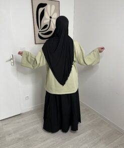 Alternative view of T-SHIRT -TILLEUL CLAIR