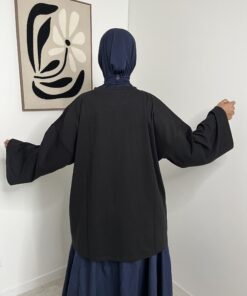 Alternative view of T-SHIRT -NOIR