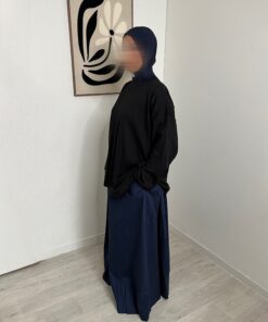 JUPE MAXI - BLEUE FONCÉE