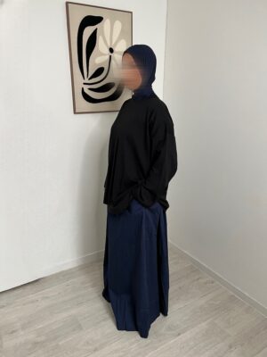 JUPE MAXI - BLEUE FONCÉE